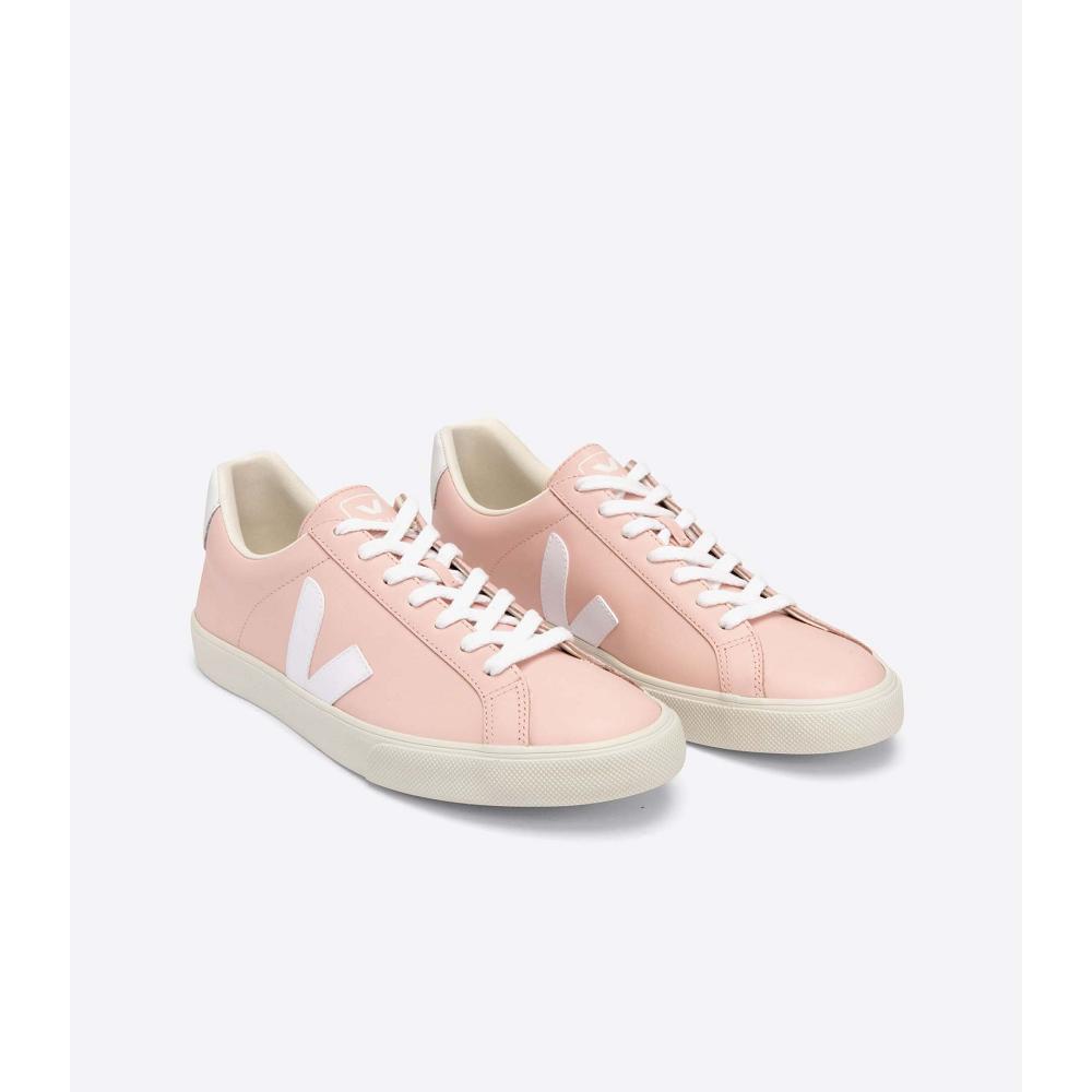 Veja ESPLAR LEATHER Sneakers Dames Roze | NL 615CTV